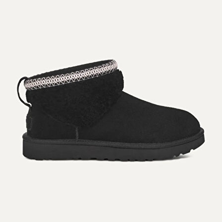 Kadın Bot 1158263 UGG W CLASSIC ULTRA MINI MAXI CURLY Black (Siyah)