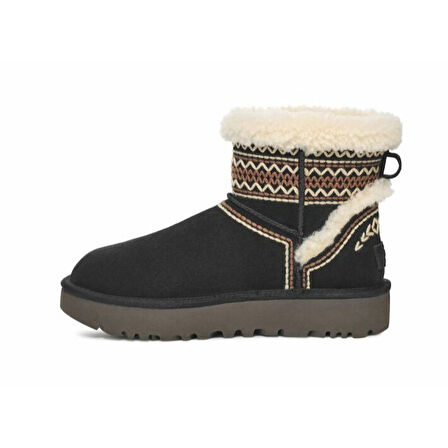 Kadın Bot 1158281 UGG W CLASSIC MINI ATHERSON BLACK (SIYAH)