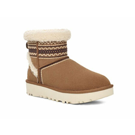 Kadın Bot 1158281 UGG W CLASSIC MINI ATHERSON CHESTNUT (TABA)