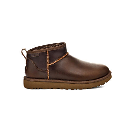 Kadın Bot 1163490 UGG W CLASSIC ULTRA MINI LTHR REGEN Ironwood