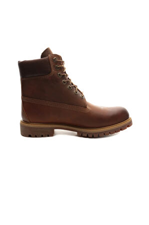 B1270942141-r Premium 6 Inch Lace Up Waterp Erkek Bot Ve çizme Kahve