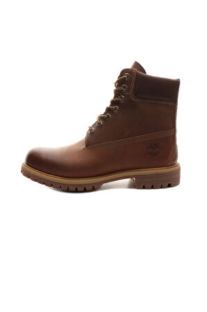 B1270942141-r Premium 6 Inch Lace Up Waterp Erkek Bot Ve çizme Kahve