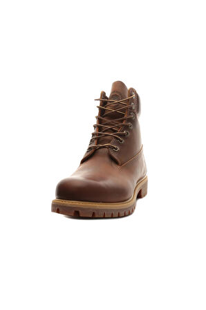 B1270942141-r Premium 6 Inch Lace Up Waterp Erkek Bot Ve çizme Kahve