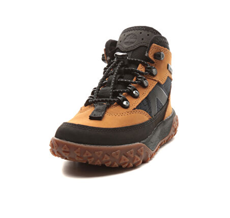 B1A66JG2311-R Timberland Greenstride Motion 6 Mıd Bungee Waterpro Bebek Bot Ve &amp;Ccedil;izme Turuncu