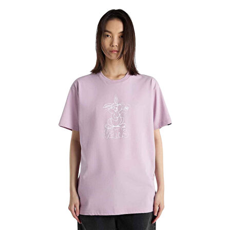 Vans Crazy Eddy SS Erkek Mor T-Shirt