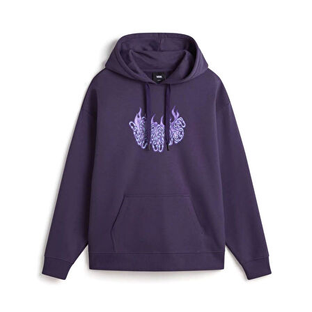 Vans Hot Links OS Hoodie Kadın Mor Sweatshirt