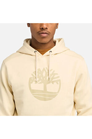 Kennebec Rıver Tree Logo Hoodie Erkek Bej Sweatshirt Tb0a2bjhefl1