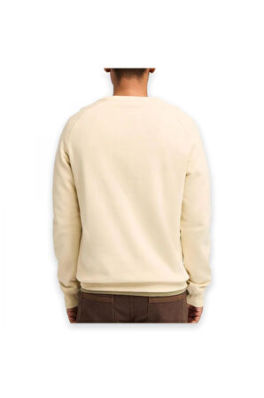 Tb0A2Bnk Exeter River Brushed Krem Erkek Sweatshirt