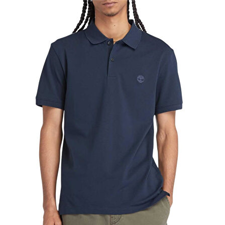 Timberland Millers River Pique Short Sleeve Polo Erkek T-Shirt