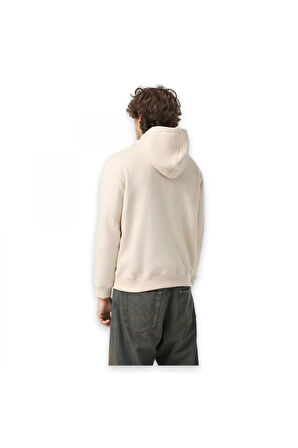 Tb0A6Vgt Holiday Graphic Hoodie Krem Erkek Sweatshirt