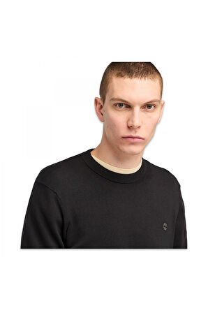 Timberland Tb0A2Bmm Williams River Cotton Yd Sweater Siyah Erkek Sweatshirt