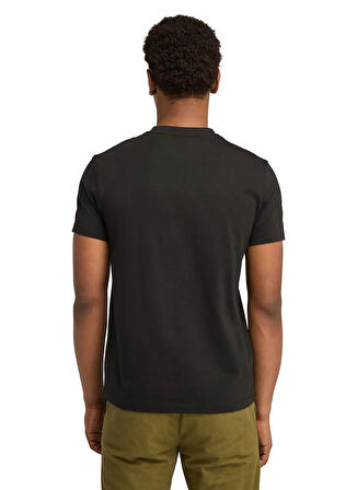 Timberland Siyah Erkek Slim Fit Düz T-Shirt DUNSTAN RIVER Short Sleeve Tee
