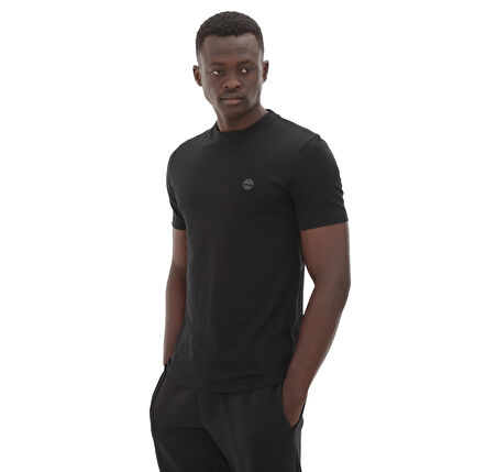 B0A2BPRX651-R Timberland Dunstan Rıver Short Sleeve Tee Erkek T-Shirt Siyah