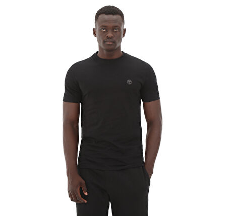 B0A2BPRX651-R Timberland Dunstan Rıver Short Sleeve Tee Erkek T-Shirt Siyah
