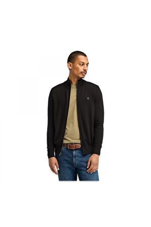 Timberland Tb0A2Bmz Williams River Cotton Yd Full Zip Sweate Siyah Erkek Ceket