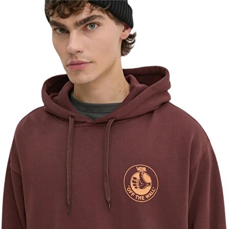 Vans THUMB LOGO LOOSE PO Erkek Kahverengi Sweatshirt