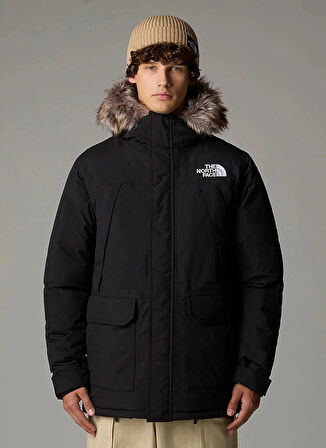 The North Face Siyah Erkek Parka NF0A5GJF4H01_M MCMURDO PARKA