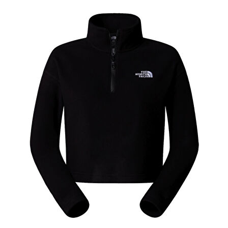 Kadın 100 GLACIER CROPPED YARIM FERMUAR SWEATSHİRT NF0A855N4H01