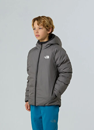The North Face Siyah Erkek Çocuk Mont NF0A88TWWOO1-B REVERSIBLE PERRITO H