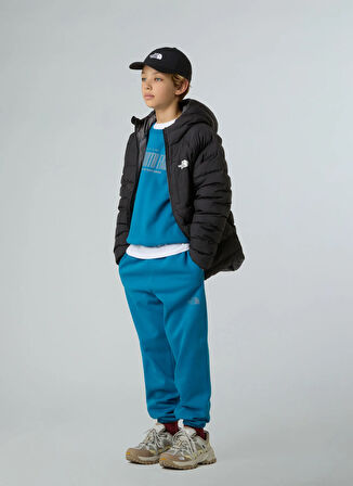 The North Face Siyah Erkek Çocuk Mont NF0A88TWWOO1-B REVERSIBLE PERRITO H