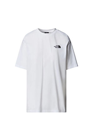 W Ss Essentıal Oversıze Tee Kadin Beyaz Tshirt Nf0a87nqfn41