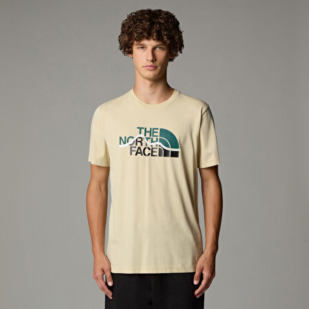 The North Face M Ss Mountain Line Tee Erkek T-Shirt