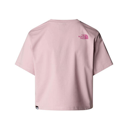 The North Face Kadın SS EASY RELAXED CROPPED Tişört NF0A8A6HA1O1