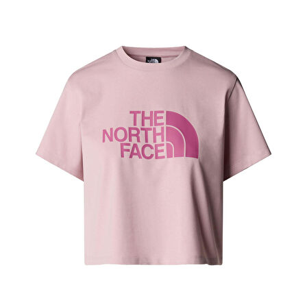 The North Face Kadın SS EASY RELAXED CROPPED Tişört NF0A8A6HA1O1