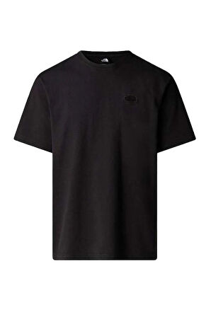 The North Face M Ss Nature Relaxed  Erkek Siyah T-Shirt NF0A8BVYJK31