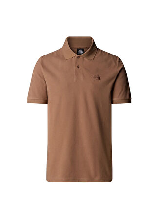 The North Face NF0A8C1P6IH1-M ESSENTIAL REGULAR PO Krem Regular Fit Düz Erkek Polo T-Shirt