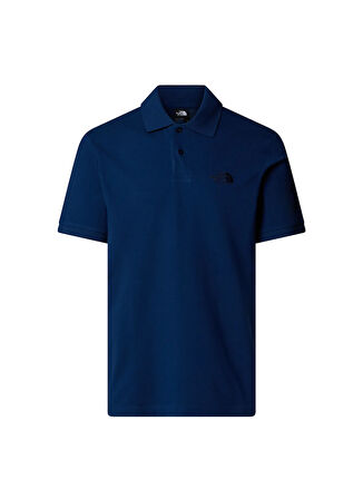 The North Face NF0A8C1PD1R1-M ESSENTIAL REGULAR PO Lacivert Regular Fit Düz Erkek Polo T-Shirt