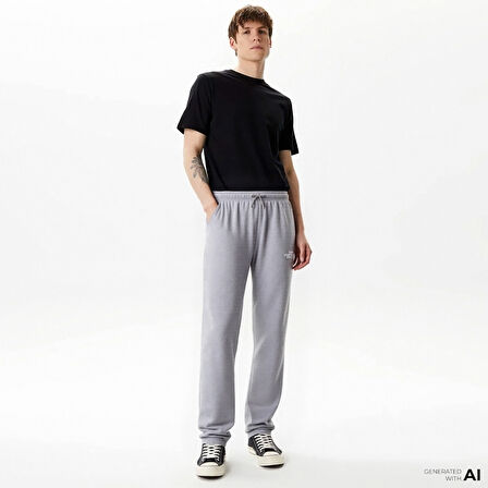 The North Face Simple Dome Regular Tapered Erkek Gri Outdoor Pantolon