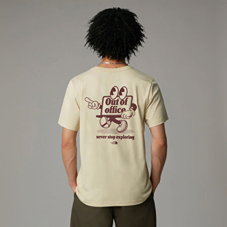 The North Face U S/S Cartoon Logo Relaxed Tee Erkek T-Shirt