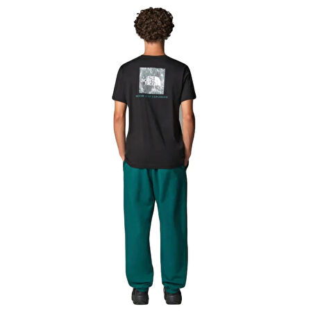 The North Face M Ss Box Nse Tailgrid Infill Tee Erkek T-Shirt