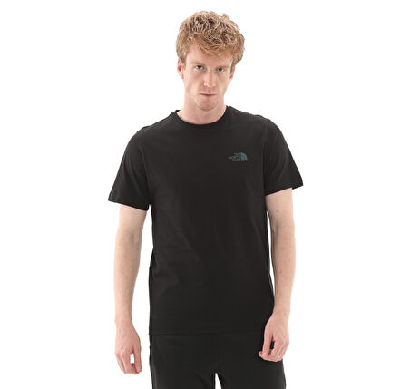 F0A8C4U9431-R The North Face M S-S Box Nse Taılgrıd Infıll Tee Erkek T-Shirt Siyah
