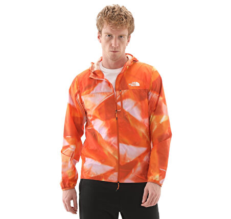 F0A872763K1-R The North Face M Hıgher Run Wınd Jacket Erkek Yağmurluk-R&amp;uuml;zgarlık Turuncu