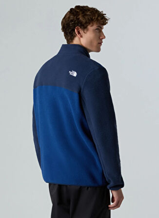 The North Face NF0A883R8Z41-M YUMIORI FULL ZIP Mavi Fermuarlı Yaka Standart Düz Erkek Sweatshırt