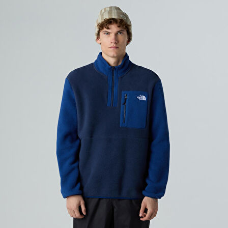 The North Face  Erkek Yumıorı 1/4 Zıp  Swetshirt Nf0A883S8Ze1