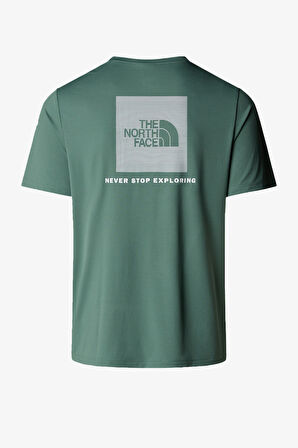 The North Face M 247 Box Nse Ss  Erkek Yeşil T-Shirt NF0A895MHCH1