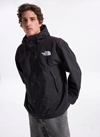 The North Face NF0A8B5GJK31-M REIGN ON JACKET Siyah Düz Erkek Mont
