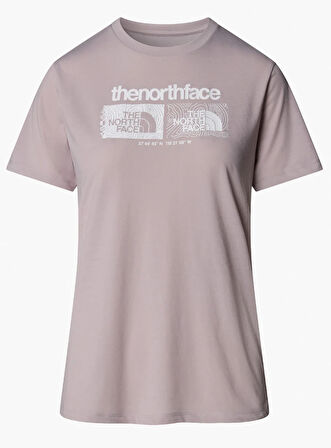 The North Face W Foundation Tee Graphic 1 Kadın T-Shirt 