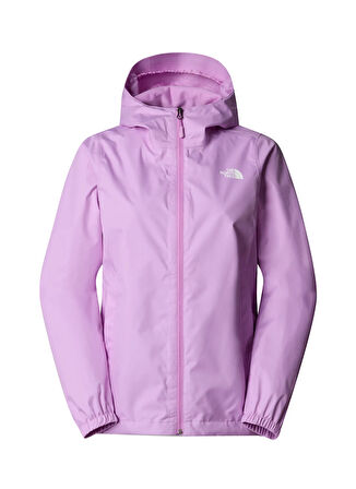 The North Face NF00A8BA0XO1-W QUEST JACKET - EU Mor Kapüşon Yaka Regular Fit Düz Kadın Yağmurluk