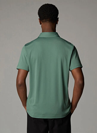 The North Face NF0A2WAZHCH1-M TANKEN POLO - EU Yeşil Regular Fit Düz Erkek Polo T-Shirt