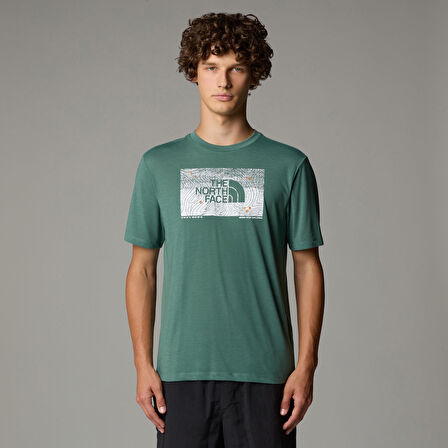 The North Face M Foundation Abstract Graphic Tee Erkek T-Shirt