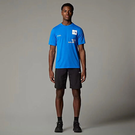 The North Face M Mountaın Foundatıon Coordınates Tee Erkek Tişört NF0A8BQXT4S1