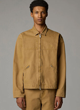 The North Face NF0A8B721731-M CEDAR CANVAS WORK JA Kahve Regular Fit Düz Erkek Ceket