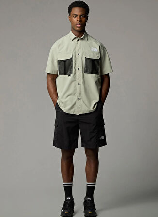 The North Face NF0A8BK11I41-U NSE SUMMER SHIRT Gri Bisiklet Yaka Regular Fit Düz Erkek T-Shirt