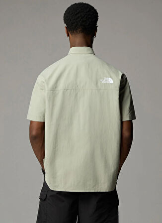 The North Face NF0A8BK11I41-U NSE SUMMER SHIRT Gri Bisiklet Yaka Regular Fit Düz Erkek T-Shirt