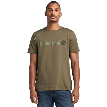 Timberland Erkek Tişört Linear Logo