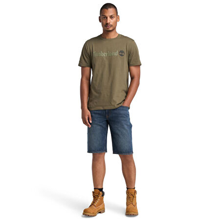 Timberland Erkek Tişört Linear Logo